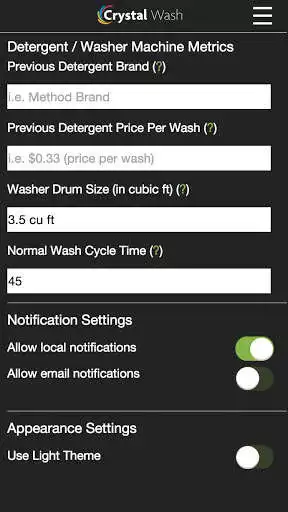Play APK Crystal Wash  and enjoy Crystal Wash with UptoPlay com.crystalwash.cwapp