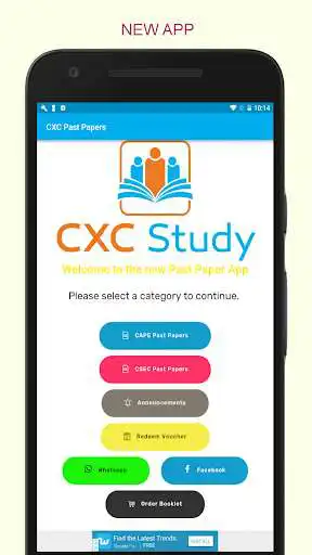Play CSEC & CAPE Past Papers and Solutions by CXC Study  and enjoy CSEC & CAPE Past Papers and Solutions by CXC Study with UptoPlay