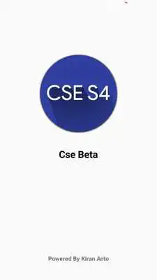 Play CSE S4