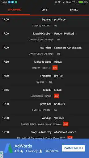 Play APK CS Live - live matches and results  and enjoy CS Live - live matches and results with UptoPlay com.swansoft.cslive.cslive