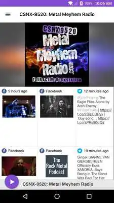 Play CSNX-9520: Metal Meyhem Radio Play CSNX-9520: Metal Meyhem Radio