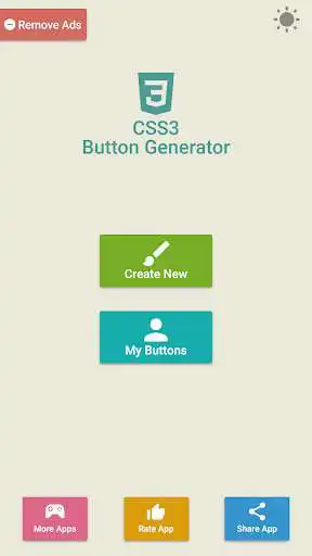 CSS Button Generator online game with UptoPlay