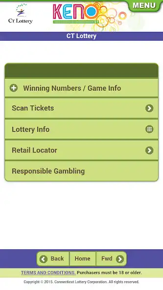 Play CT Lottery - SG as an online game CT Lottery - SG with UptoPlay