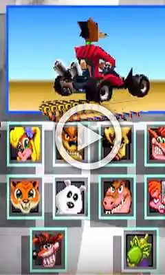 Play CTR (Crash Racing Team) tips