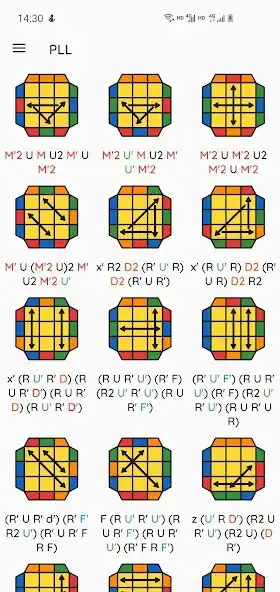 Play Cube Algorithms as an online game Cube Algorithms with UptoPlay