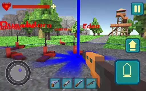 Play Cube Battle World War Survival