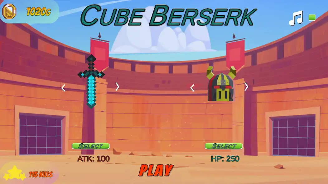 Play Cube Berserk as an online game Cube Berserk with UptoPlay