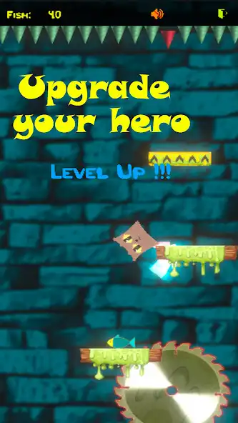 Play Cube Cat Fall  and enjoy Cube Cat Fall with UptoPlay