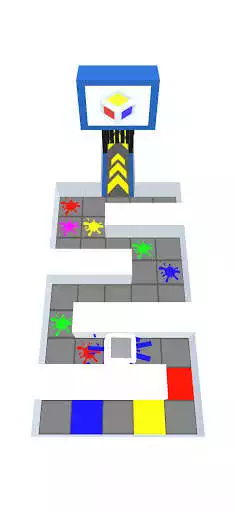 Play Cube color as an online game Cube color with UptoPlay