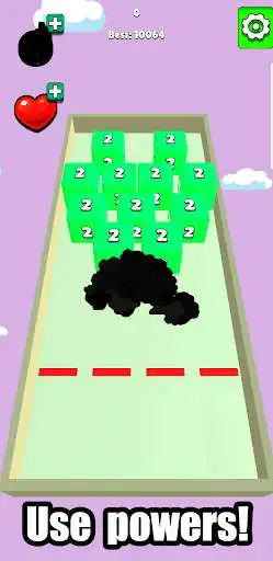 Play Cube Geometry Blast 2048 as an online game Cube Geometry Blast 2048 with UptoPlay