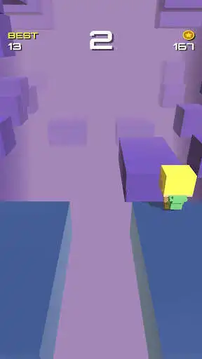 Play Cube Head Runner as an online game Cube Head Runner with UptoPlay