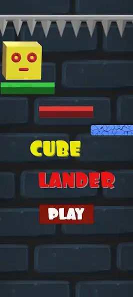 Play Cube Lander as an online game Cube Lander with UptoPlay
