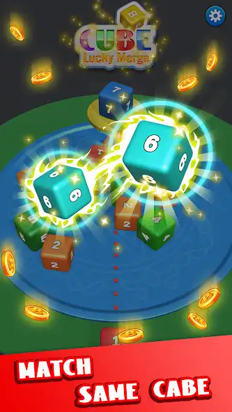 Play Cube Lucky Merge  and enjoy Cube Lucky Merge with UptoPlay