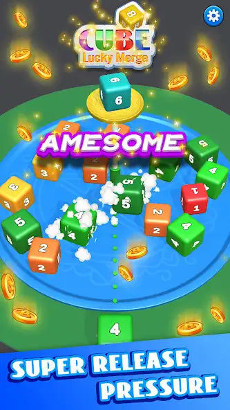 Play Cube Lucky Merge as an online game Cube Lucky Merge with UptoPlay