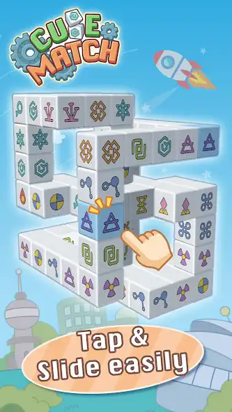 Play Cube Match as an online game Cube Match with UptoPlay