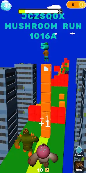 Play Cube Race Runing as an online game Cube Race Runing with UptoPlay