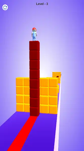 Play Cube Runner 2 as an online game Cube Runner 2 with UptoPlay