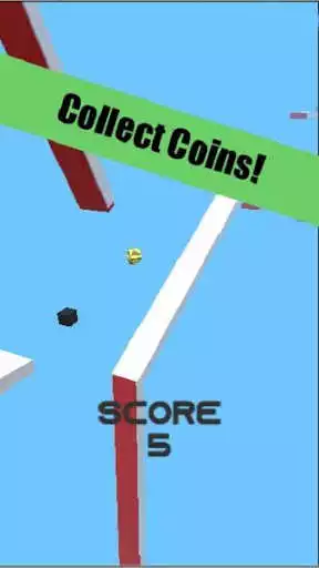 Play Cube Runner 3D as an online game Cube Runner 3D with UptoPlay