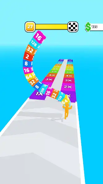 Play Cube Rush 2048  and enjoy Cube Rush 2048 with UptoPlay