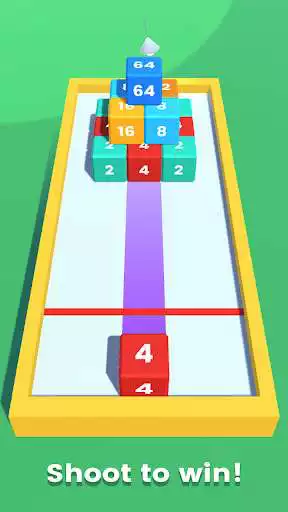 Play Cube Shooting: 2048 as an online game Cube Shooting: 2048 with UptoPlay