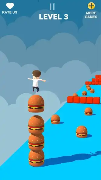 Play Cube Stacker Surfer Race Games  and enjoy Cube Stacker Surfer Race Games with UptoPlay