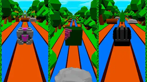 Play Cube Surf as an online game Cube Surf with UptoPlay