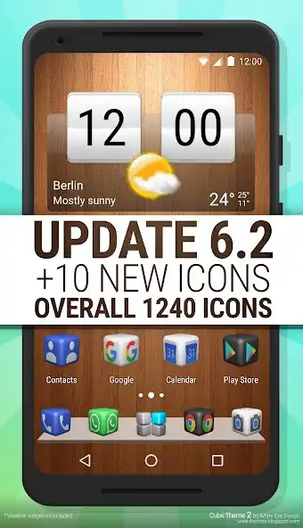 Play Cube Theme 2 - Icon Pack  and enjoy Cube Theme 2 - Icon Pack with UptoPlay