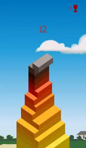 Play Cube Tower - Reach the top with rectangle cubes as an online game Cube Tower - Reach the top with rectangle cubes with UptoPlay