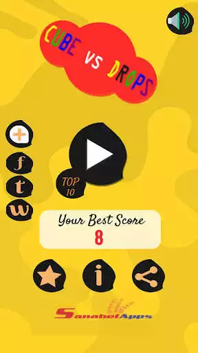 Play Cube vs Drops  and enjoy Cube vs Drops with UptoPlay