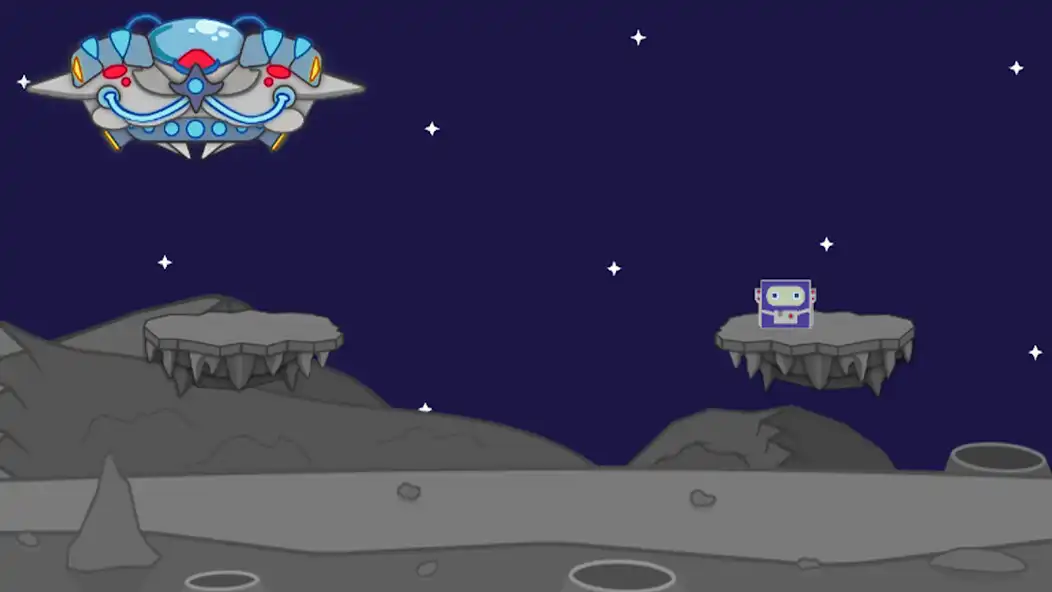 Play Cube Vs UFO - 2 players as an online game Cube Vs UFO - 2 players with UptoPlay