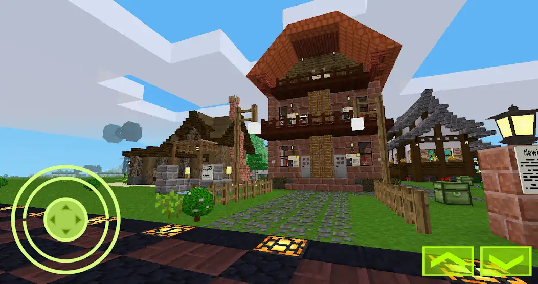 Play Cube world Building Crafting as an online game Cube world Building Crafting with UptoPlay