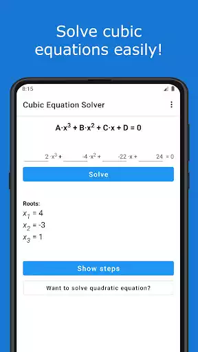 Play Cubic Equation Solver  and enjoy Cubic Equation Solver with UptoPlay