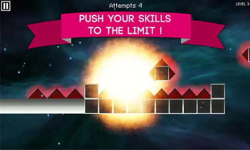 Play Cubic Jump! as an online game Cubic Jump! with UptoPlay