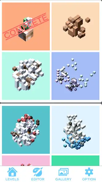 Play Cubic Puzzle: Craft Voxel Cube  and enjoy Cubic Puzzle: Craft Voxel Cube with UptoPlay