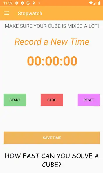 Play CubiePRO - Speed Cubing Timer  and enjoy CubiePRO - Speed Cubing Timer with UptoPlay