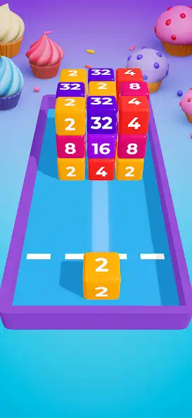 Play Cubit 2048 as an online game Cubit 2048 with UptoPlay