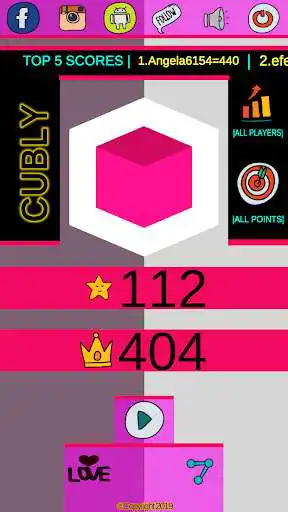 Play Cubly  and enjoy Cubly with UptoPlay