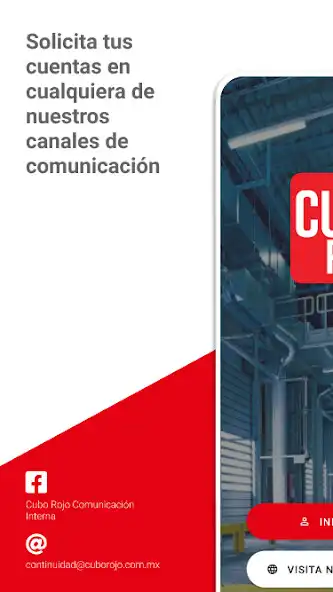 Play Cubo Rojo Comunicación as an online game Cubo Rojo Comunicación with UptoPlay