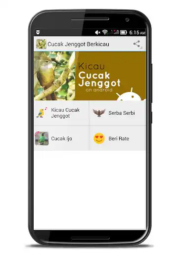 Play Cucak Jenggot Berkicau as an online game Cucak Jenggot Berkicau with UptoPlay