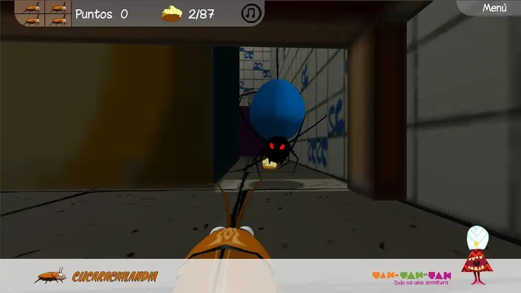 Play Cucarachilandia as an online game Cucarachilandia with UptoPlay