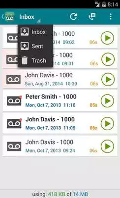 Play CUC Voicemail