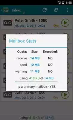 Play CUC Voicemail