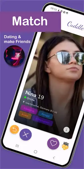 Play Cuddle - Dating  Make Friends  and enjoy Cuddle - Dating  Make Friends with UptoPlay