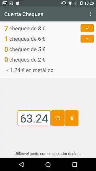 Play Cuenta Cheques as an online game Cuenta Cheques with UptoPlay