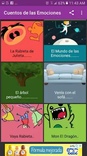 Play Cuentos de las Emociones as an online game Cuentos de las Emociones with UptoPlay