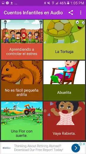 Play Cuentos Infantiles en Audio  and enjoy Cuentos Infantiles en Audio with UptoPlay