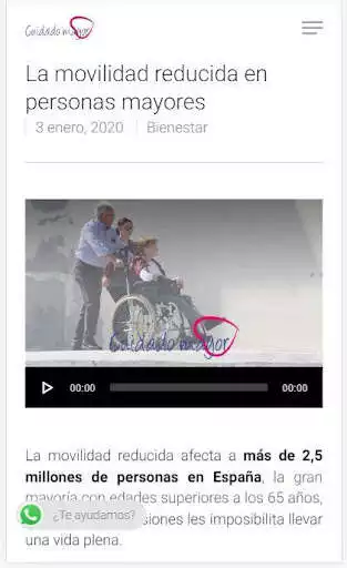 Play Cuidado mayor - diario de mayores as an online game Cuidado mayor - diario de mayores with UptoPlay