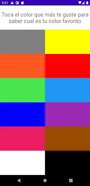 Play ¿Cuál es tu color favorito?  and enjoy ¿Cuál es tu color favorito? with UptoPlay