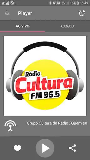 Play Cultura FM 96,5 Fontoura Xavier