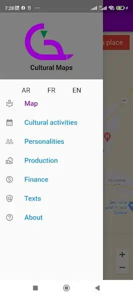 Play Cultural maps as an online game Cultural maps with UptoPlay
